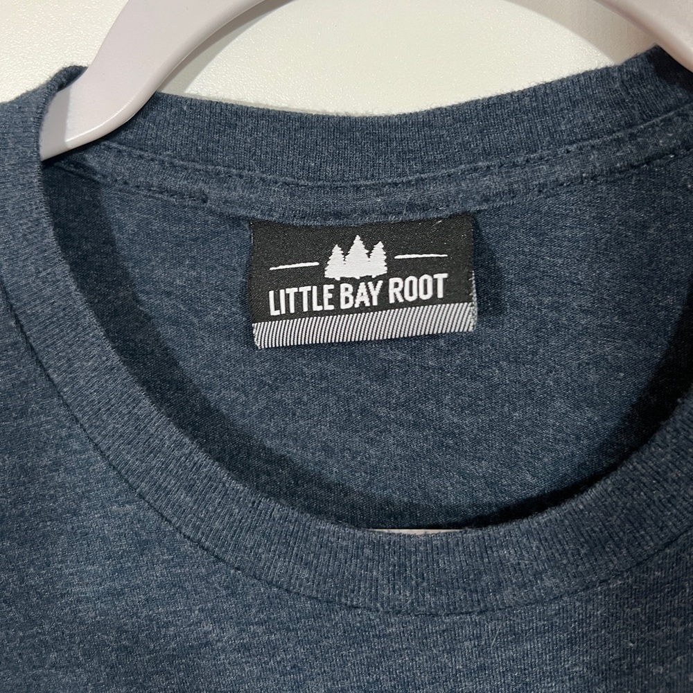 Little Bay Root Oregon Pacific Wonderland T-Shirt in Navy Blue Size Medium Men’s - Picture 6 of 9